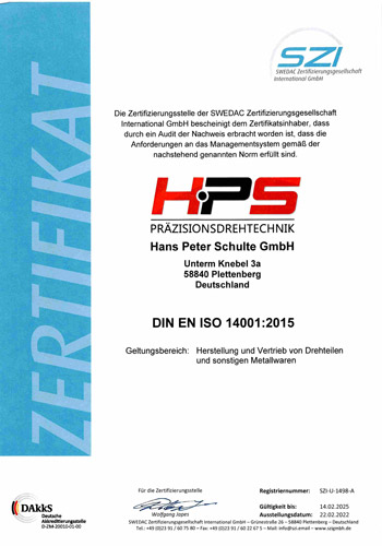 HPS-Zertifikat-Umweltmanaement-DIN-EN-ISO-14001-2015